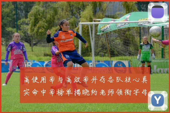 高使用率与高效率并存各队核心真实命中率榜单揭晓约老师领衔字母紧随其后